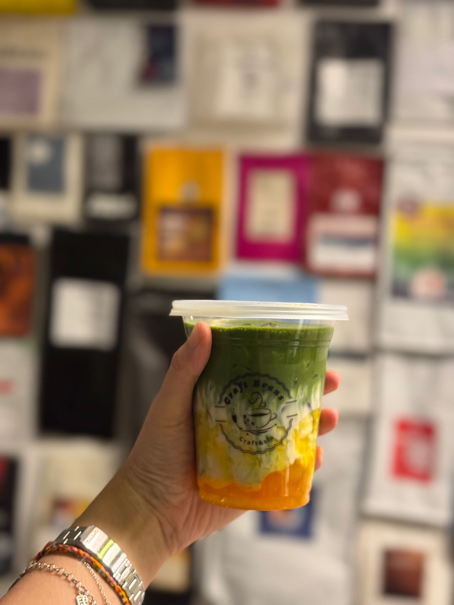Peach Matcha
