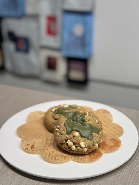 White Chocolate Pistachio Cookies